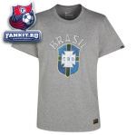 Футболка Бразилия / Nike Brazil Tee - Grey