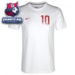 Футболка Манчестер Юнайтед / MANCHESTER UNITED ROONEY HERO TEE - WHITE/ DK GREY HEATHER