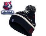 Шапка Барселона / Barcelona Fair Play Bobble Knit Hat - Navy/White