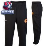 Штаны Манчестер Юнайтед / MANCHESTER UNITED CORE FLEECE PANT - BLACK/WHITE 