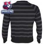 Кофта Манчестер Юнайтед / MANCHESTER UNITED GF STRIPE CREW SWEAT - BLACK/ANTHRACITE/SPORT RED 