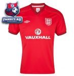 Футболка Англия / England Training Jersey Sponsored - Vermillion