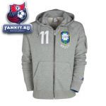 Толстовка Бразилия / Nike Brazil AW77 Hoody - Grey