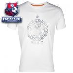 Футболка Селтик / Celtic 125th Year Crest T-Shirt - White - Mens