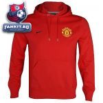 Толстовка Манчестер Юнайтед / MANCHESTER UNITED CORE HOODY - DIABLO RED/BLACK/BLACK 