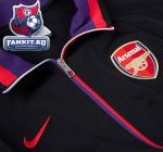 Кофта Арсенал / Arsenal Core Trainer Jacket - Black/Black/Artillery Red
