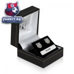 Серебряные серьги Барселона / Barcelona Crest Earrings Sterling Silver