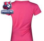 Женская футболка Манчестер Сити / Manchester City Essential Rhinestone T-Shirt - Pink - Womens