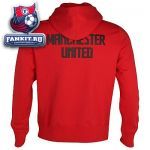 Толстовка Манчестер Юнайтед / MANCHESTER UNITED CORE HOODY - DIABLO RED/BLACK/BLACK 