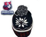 Шапка Барселона / Barcelona Fair Play Bobble Knit Hat - Navy/White