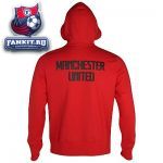 Толстовка Манчестер Юнайтед / MANCHESTER UNITED CORE HOODY - DIABLO RED/BLACK/BLACK 