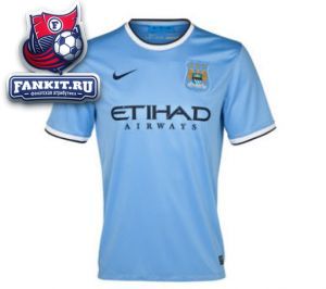 Манчестер Сити майка игровая домашняя 13-14 Nike