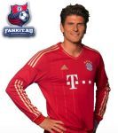 Бавария майка игровая длинный рукав домашняя Adidas 2011-13 красная / Bayern Munich Longsleeve Home Shirt 2012/13