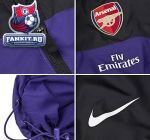 Куртка Арсенал / Arsenal Sideline Woven Jacket - Court Purple/Black/Artillery Red/White