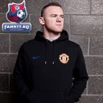 Толстовка Манчестер Юнайтед / MANCHESTER UNITED CORE HOODY - BLACK/OLD ROYAL/OLD ROYAL 