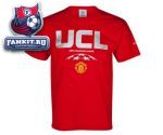 Футболка Манчестер Юнайтед / MANCHESTER UNITED UEFA CHAMPIONS LEAGUE HIGH BUILD T-SHIRT - RED 