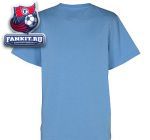Футболка Манчестер Сити / Manchester City Hatched T-Shirt - City Blue
