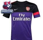 Футболка Арсенал / Arsenal Short Sleeve Training Top 1 - Court Purple/Black/Artillery Red/White