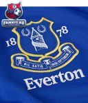 Эвертон майка игровая длинный рукав 2012-13 Nike синяя / Everton Home Shirt 2012/13 - Long Sleeved