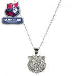 Серебряная цепочка с кулоном Барселона / Barcelona Coloured Crest Stainless Steel