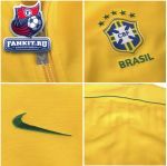 Кофта Бразилия / Brazil Authentic N98 Track Jacket - Varsity Maize/Pine Green/Pine Green