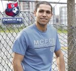 Футболка Манчестер Сити / Manchester City Hatched T-Shirt - City Blue