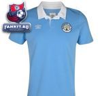 Поло Манчестер Сити / Manchester City 1350 Classics Polo - Vista Blue / White