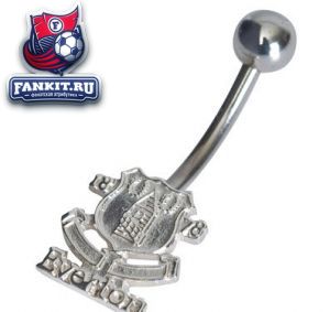 Серебряный пирсинг Эвертон / Everton Belly Bar