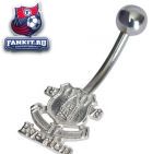 Серебряный пирсинг Эвертон / Everton Belly Bar