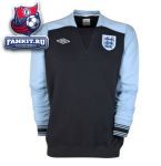 Кофта Англия /  England Warm Up Top - Galaxy/ Blue Powder