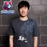 Футболка Манчестер Юнайтед / MANCHESTER UNITED AUTH ORGANIC TEE - BLACK HEATHER/SPORT RED 