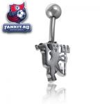 Серьга в пупок Манчестер Юнайтед / MANCHESTER UNITED RED DEVIL STAINLESS STEEL BELLY BAR