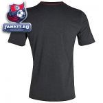 Футболка Манчестер Юнайтед / MANCHESTER UNITED AUTH ORGANIC TEE - BLACK HEATHER/SPORT RED 