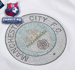 Женская футболка Манчестер Сити / Manchester City Retro Rhinestone T-Shirt - White - Womens