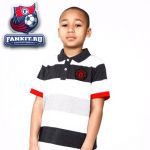 Поло детское Манчестер Юнайтед / MANCHESTER UNITED YARN DYE BLOCK STRIPE POLO 