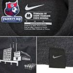 Футболка Манчестер Юнайтед / MANCHESTER UNITED AUTH ORGANIC TEE - BLACK HEATHER/SPORT RED 