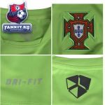 Футболка Португалия / Portugal Training Top - Action Green/Anthracite