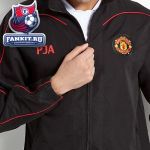 Куртка Манчестер Юнайтед / MANCHESTER UNITED ESSENTIALS WOVEN TRACK JACKET - BLACK