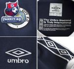 Футболка Манчестер Сити / Manchester City Diamond Series Ringer T-Shirt - Dark Navy/White