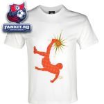 Футболка Португалия / Pele Sports PortugalBike Kick Tee - White