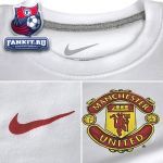 Футболка Манчестер Юнайтед / MANCHESTER UNITED CORE CREST TEE - WHITE