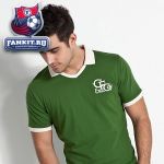 Поло Селтик / Celtic Heritage V Neck Retro Polo - Moss Green