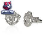 Запонки Манчестер Юнайтед Серебро / MANCHESTER UNITED CREST CUFFLINKS - STERLING SILVER 