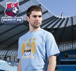 Футболка Манчестер Сити / Manchester City Essential Alternator T-Shirt - Sky