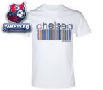 Футболка Челси / Chelsea Barcode T-Shirt - White - Mens