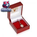 Серьга в пупок Манчестер Юнайтед / MANCHESTER UNITED STAINLESS STEEL BODY BAR WITH STERLING SILVER CREST 