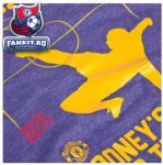 Футболка Манчестер Юнайтед / MANCHESTER UNITED ROONEY OVER THE HEAD KICK GOAL T-SHIRT - HEATHER PURPLE - MENS 