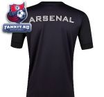 Футболка Арсенал / Arsenal Short Sleeve Pre Match Top 1 - Black/Anthracite/Court Purple/White