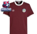 Футболка Манчестер Сити / Manchester City Diamond Series Ringer T-Shirt - Zinfandel/ Dark Navy/White