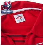 Кофта Англия / England Warm Up Top Sponsored - Dark Vermillion